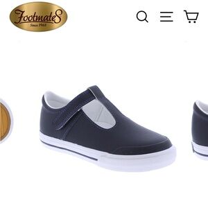 Footmates DREW - V102-415 - NAVY LEATHER